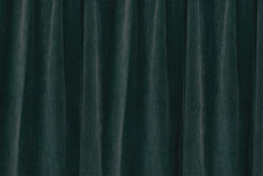 Large Thick Faux Mink Velvet Curtains 270x 230cm+15 Hooks Pinch Pleat, Green,New