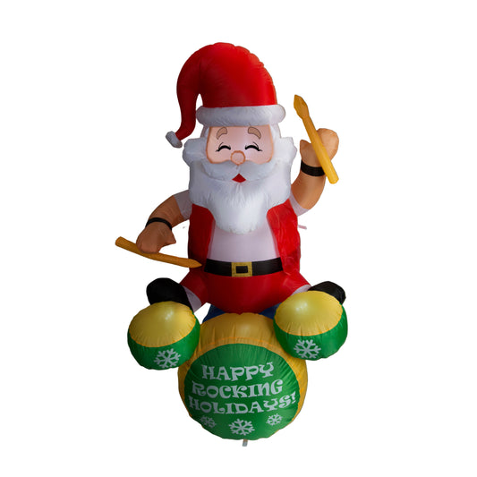 Airpower Christmas Rocker 180cm Santa