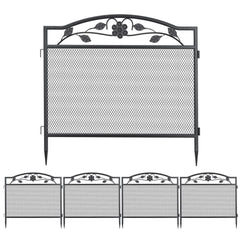 Heavy Duty Foldable Metal Indoor Outdoor Exercise Pet Fence Dog Playpen Kennel