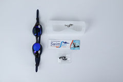 Mirrored prescription swimming goggles -2.0