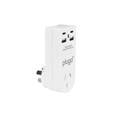 2 USB-A and 2 USB-C Wall Charger with Surge Protection