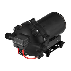 RV Water Pump 5.3 GPM 5.5 Gallons Per Minute 12V Water Pump Automatic 70 PSI Diaphragm Pump with 25 Foot Coiled Hose Washdown Pumps for Boats Caravan Rv Marine Yacht