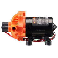Diaphragm Pump 3GPM 11.36 L/min 3-Chamber Water Pump Pressure Switch