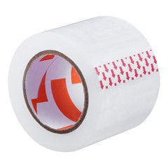Packing Tape 6 Rolls 25 Yards Clear Shipping Tape with Dispenser 2.7 Mil