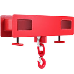 Forklift Lifting Hook 6000 LBS Capacity Forklift Lifting Hoist Swivel Hook Mobile Crane Forklift Attachments