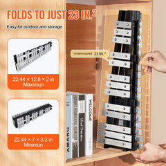 32 Note Glockenspiel Xylophone Bell Kit, Percussion Instrument with Mallets, Drum Sticks and Carrying Bag, Professional Glockenspiel Xylophone Percussion Instrument Set for Adults & Students