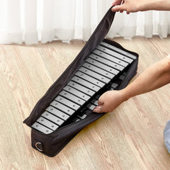 32 Note Glockenspiel Xylophone Bell Kit, Percussion Instrument with Mallets, Drum Sticks and Carrying Bag, Professional Glockenspiel Xylophone Percussion Instrument Set for Adults & Students