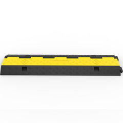 3 Pcs 2-Cable Rubber Electrical Wire Cover Cord Protector Ramp 11000 lbs