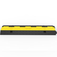 3 Pcs 2-Cable Rubber Electrical Wire Cover Cord Protector Ramp 11000 lbs