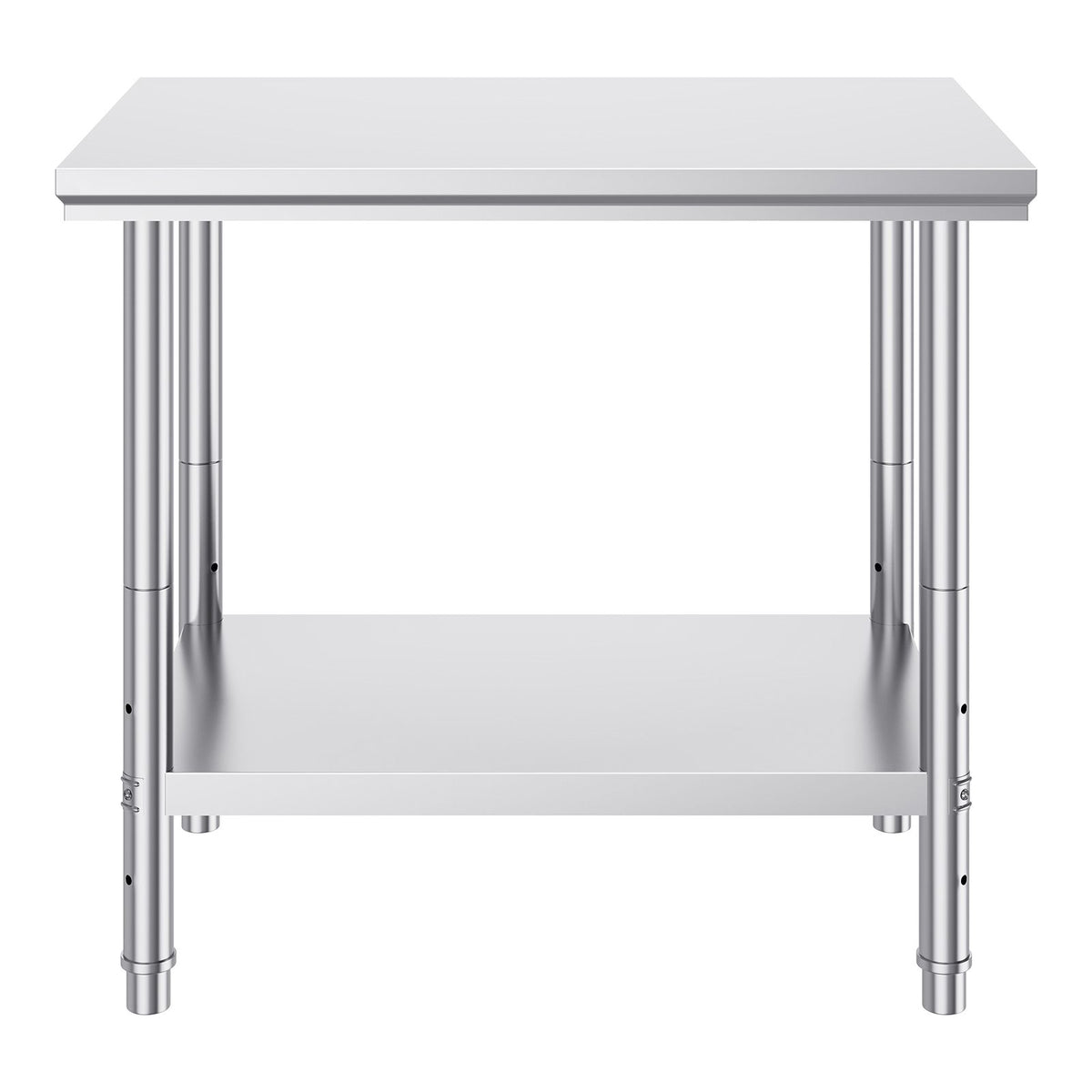 910x610mm Stainless Steel Kitchen Bench Commercial Work Food Prep Table
