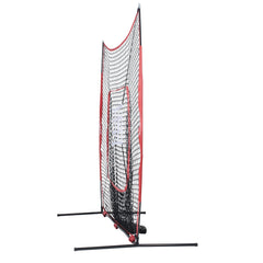 7x7 Baseball Softball Practice Net, Portable Baseball Training Net for Hitting Catching Pitching, Backstop Baseball Equipment with Bow Frame, Carry Bag, Strike Zone, Ball, Tee, Ball Collector