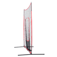 7x7 Baseball Softball Practice Net, Portable Baseball Training Net for Hitting Batting Catching Pitching, Backstop Baseball Equipment Training Aids with Carry Bag and Strike Zone