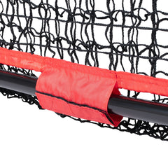 7x7 Baseball Softball Practice Net, Portable Baseball Training Net for Hitting Batting Catching Pitching, Backstop Baseball Equipment Training Aids with Carry Bag and Strike Zone