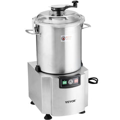 Food Processor & Vegetable Chopper, 18L Food-Grade Stainless Steel Food Processor Chopper with S-Curve Blade and Scraper, Ideal for Chopping Vegetables, Fruit, Grains, Nuts