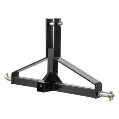 3 Point Trailer Hitch with 2 in Receiver, 3pt Quick Hitch Attachment for Category 1 Tractor, 3000lbs Capacity, Tow Drawbar Adapter, Compatible with Kubota, Mahindra, Ford, Yanmar, John Deere