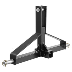 3 Point Trailer Hitch with 2 in Receiver, 3pt Quick Hitch Attachment for Category 1 Tractor, 3000lbs Capacity, Tow Drawbar Adapter, Compatible with Kubota, Mahindra, Ford, Yanmar, John Deere