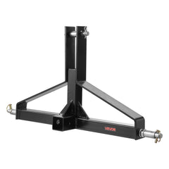 3 Point Trailer Hitch with 2 in Receiver, 3pt Quick Hitch Attachment for Category 1 Tractor, 3000lbs Capacity, Tow Drawbar Adapter, Compatible with Kubota, Mahindra, Ford, Yanmar, John Deere