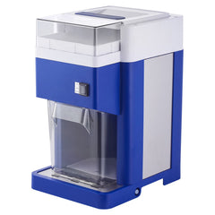 Commercial Ice Shaver Machine, 1.91QT /1.8L Large Electric Snow Cone Machine, Fine & Fluffy with 300W Motor, Stainless Steel Blades, Shaved Ice Maker for Dessert Shop Home Party Restaurant, Blue
