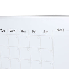 Magnetic Whiteboard Dry Erase Board 36" x 24" Wall Mounted for Office