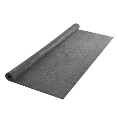 Rug Pad Without Slip Resistance, Protective Cushioning Carpet Pad, 8' x 10', 1/2"Thick, 100% Pure Polyester Felt, 7-8㎡ Premium Comfort Underfoot Carpet Padding Rug Cushion for All Floors, Gray