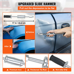 Stud Welder Kit, 5500 Stud Welder Dent Repair Kit, 800VA Spot Welder Stud Kit, Stud Gun Dent Puller Kit with Complete Accessories, Dent Welder Repair for Auto Body Repairing
