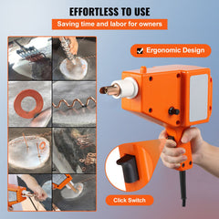 Stud Welder Kit, 5500 Stud Welder Dent Repair Kit, 800VA Spot Welder Stud Kit, Stud Gun Dent Puller Kit with Complete Accessories, Dent Welder Repair for Auto Body Repairing