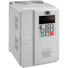 VFD 10HP, 7.5KW, 34A, 1 Phase 220V-240V Input to 3 Phase 220V-240V Output Variable Frequency Drive, 0-400Hz VFD for AC Motor Speed Control