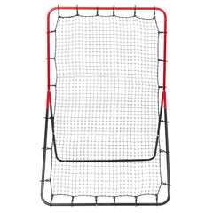 Baseball And Softball Rebounder Net, 3 x 4.5 ft PitchBack Baseball Pitching Nest, 3-Way Baseball, Softball Pitchback Net, Fielding Trainer, Bounce Back Net for Fielding/Throwing Practice