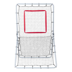 Baseball And Softball Rebounder Net, 3.5 x 6 ft PitchBack Baseball Pitching Nest, Softball Pitchback Net, Fielding Trainer, Bounce Back Net for Fielding/Throwing Practice, 5 Adjustable Angles