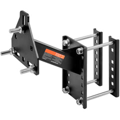 Spare Tire Carrier, 160 lbs Capacity, Fits Most 4 & 5 & 6 & 8 Lugs Wheels on 4", 4.25", 4.5", 4.75", 5", 5.5", 6", 6.5" Bolt Patterns