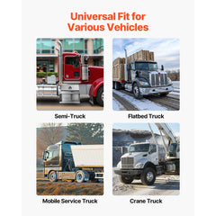 Semi-Truck Step Tool Box, 610 x 695 x 645 mm Heavy Duty Aluminum Toolbox Side Mount, Waterproof Side Storage Saddle Step Box with T-Handle Lock & Keys for Semi Trucks, Flatbed Trailers
