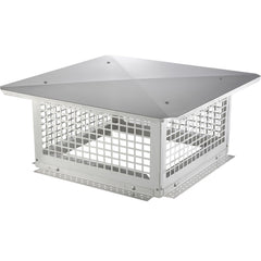 Chimney Cap 17” x 17” 304Stainless Steel Fireplace Flue Caps Cover Mesh