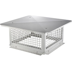 Chimney Cap 17” x 17” 304Stainless Steel Fireplace Flue Caps Cover Mesh