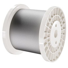 T316 Stainless Steel Cable 3.18mm 7x7 Steel Wire Rope 182.3m Cable Railing