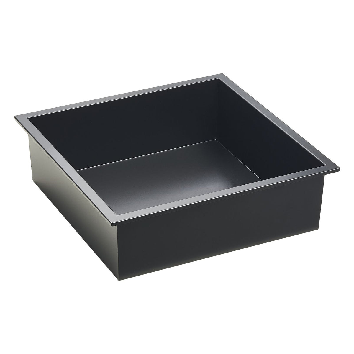 Shower Niche, 33.0 x 33.0 x 10.2 cm Recessed Wall Niche, Heavy-duty Stainless Steel Modern Soap & Shampoo Storage Organizer, Sealed Waterproof, Durable & Easy to Install, Black for Bathroom