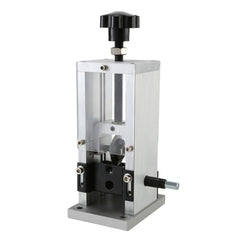 Manual Wire Stripping Machine, 0.06''-0.98'' Copper Stripper with Hand Crank or Drill Powered, Visible Stripping Depth Reference, Portable Aluminum Frame Wire Peeler for Scrap Copper Recycling