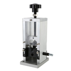 Manual Wire Stripping Machine, 0.06''-0.98'' Copper Stripper with Hand Crank or Drill Powered, Visible Stripping Depth Reference, Portable Aluminum Frame Wire Peeler for Scrap Copper Recycling