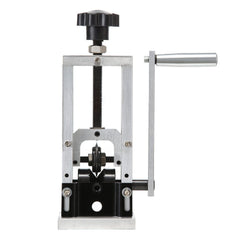 Manual Wire Stripping Machine, 0.06''-0.98'' Copper Stripper with Hand Crank or Drill Powered, Visible Stripping Depth Reference, Portable Aluminum Frame Wire Peeler for Scrap Copper Recycling