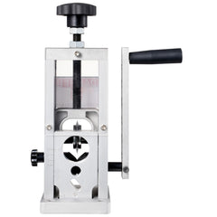 Manual Wire Stripping Machine, 0.06''-1.5'' Copper Stripper with Hand Crank or Drill Powered, Visible Stripping Depth Reference, Portable Aluminum Frame Wire Peeler for Scrap Copper Recycling