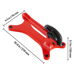 Portable Pipe Vise, Lightweight Aluminum Pipe Vise with 1/8" to 1-1/2" Clamping Capacity, Ideal for Onsite Plumbing Installation, Repair, and Maintenance