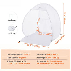 Spray Paint Shelter Portable Spray Paint Tent Booth 3.3 x 2.9 x 3.3ft Pop Up