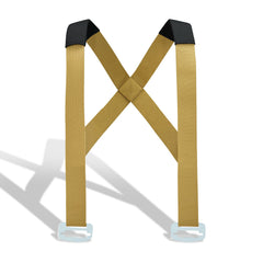 Moving Straps, Supports up to 453.6 kg, 2-Person Lifting and Moving System with 2 Harness Straps & 2 Load-bearing Straps, Adjustable Lifting Shoulder Straps Move Furniture Appliances Mattresses