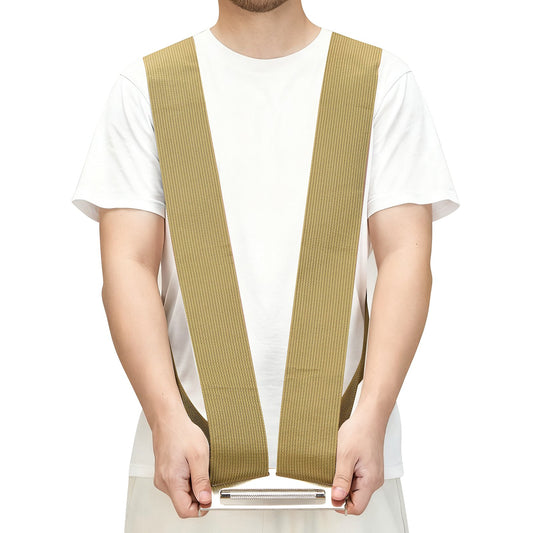 Moving Straps, 2-Person Lifting and Moving System with 2 Harness Straps, 1 Load-bearing Strap & 1 Handheld Strap, Adjustable Lifting Shoulder Straps Move Furniture Appliances Mattresses