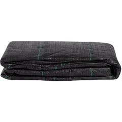 Geotextile Fabric, 3.8 x 15.2 m 3.5oz Woven PP Driveway Drain Cloth with 600lbs Tensile Strength, Heavy Duty Underlayment for Soil Stabilization, Landscaping, Weed Barrier,