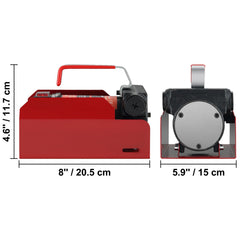 Fuel Transfer Pump, 12V DC, 10 GPM, 8 m Lift, Portable Electric Diesel Transfer Extractor Pump Kit with Automatic Shut-off Nozzle, Delivery & Suction Hose for Diesel, Kerosene, Transformer Oil