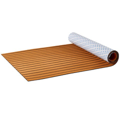 Boat Flooring, EVA Foam Boat Decking 94.5" x 35.4", Non-Slip Self-Adhesive Flooring, 23.2 sq.ft Marine Carpet for Boats, Yacht, Pontoon, Kayak Decking