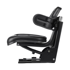 Universal Forklift Seat, Waterproof Tractor Suspension Seat with Adjustable Back, Secure Tractor Seat with Micro Switch, Widely Compatible Seat for Skid Loader Bulldozer
