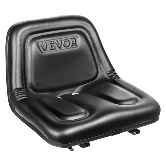 Universal Tracor Seat, Lawn Mower Seat with Micro Switch and Drainage Holes, 16-34 cm Extended Slot Tractor Seat for Tractor Loader Excavator