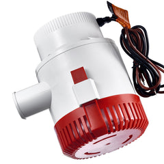 Bilge Pump, 3000GPH Automatic Submersible Boat Bilge Water Pump with Float Switch, 40 mm Outlet Diameter, Small Boat Bilge Pump, Marine Electric Bilge Pump for Boats, Ponds, Pools, Basements