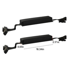 Soft Roof Rack Pads 15.5in 176lbs Load Capacity for Kayak Canoe Surfboard